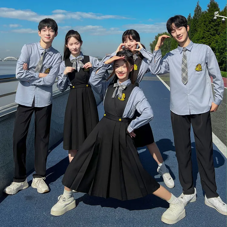 高中生班服套装学院初中生合唱演出服演出校服服装秋季诗歌朗诵