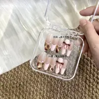 【豹纹小姐】纯手工穿戴甲，默认无盒，无工具包