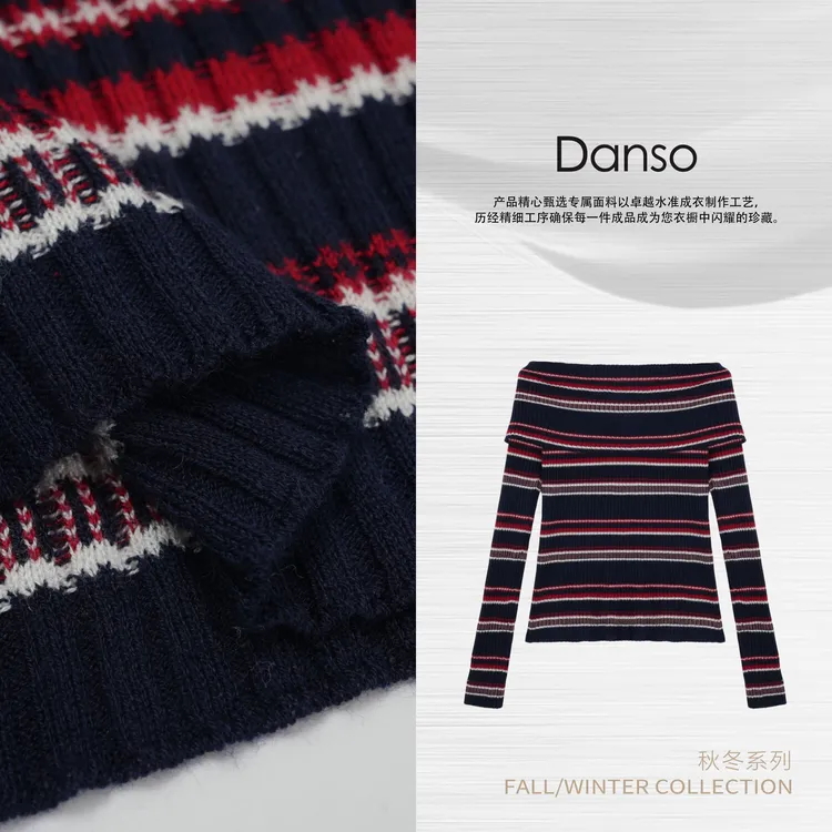 Danso丨可持续时髦航海美学真丝羊毛上衣丨玉美华