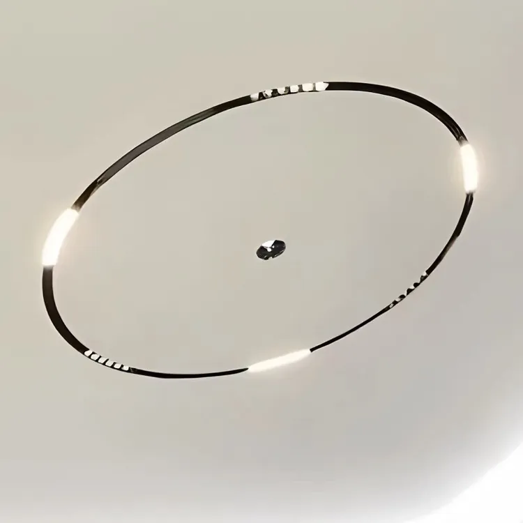 中山灯具圆弧形磁吸嵌入式轨道灯无主灯客厅照明家用射灯卧室餐厅