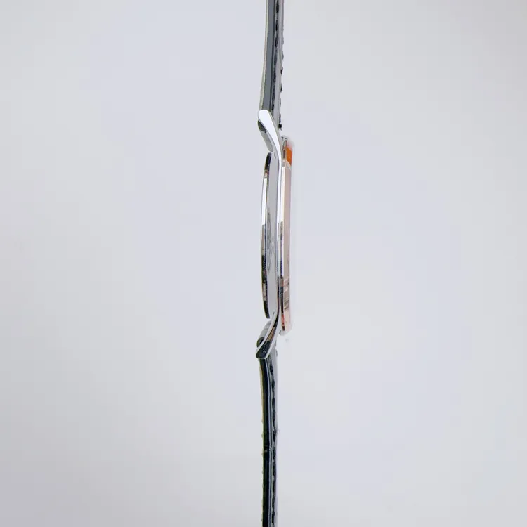 耐尔斯顿超薄0.48mm进口石英男表防水蓝宝石镜皮带日历撤柜高品质