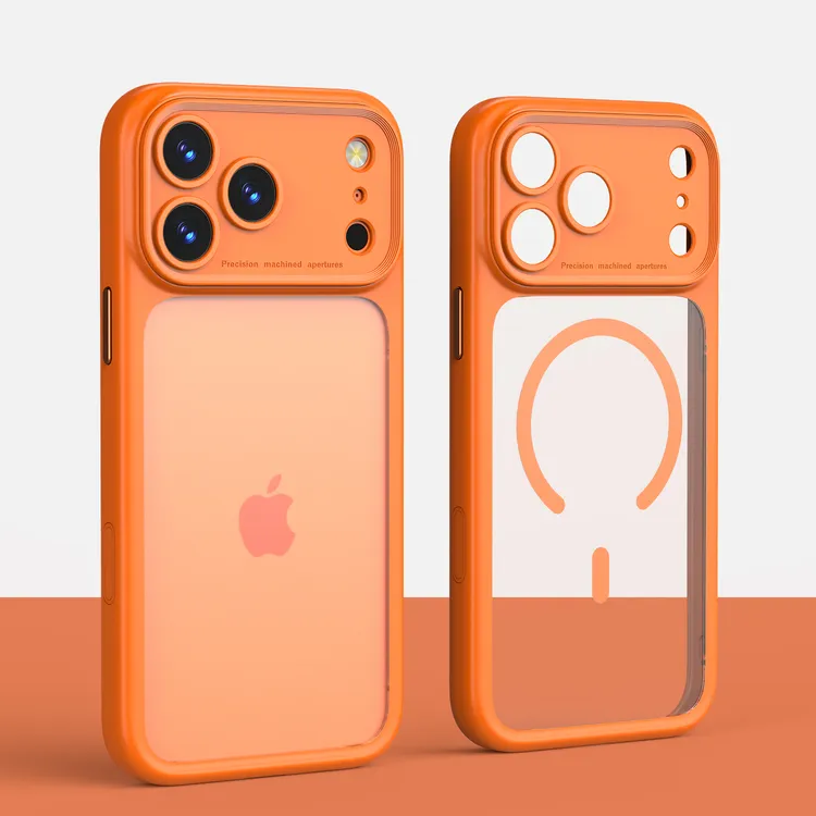 [高端精孔磁吸]肤感全包适用苹果17/17Pro/17ProMax手机壳