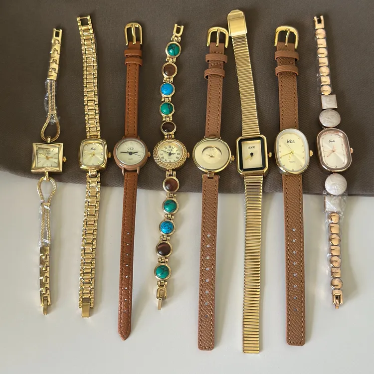 高颜值小众女士链条女表新款高级感女表轻奢气质时尚石英腕表手表