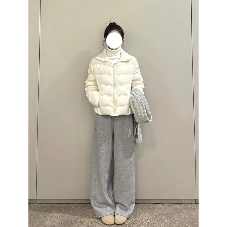 韩版小个子显瘦排骨棉服女2025冬季新款大码减龄气质短款保暖外套