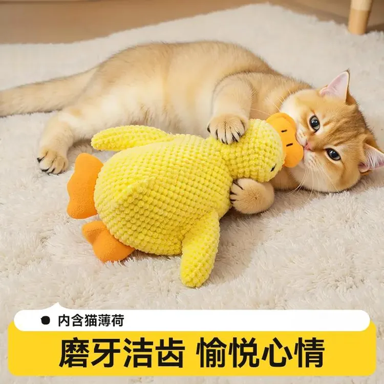 猫咪玩具解闷神器毛绒猫薄荷玩具自嗨发声磨牙耐咬猫咪必备用品商品图