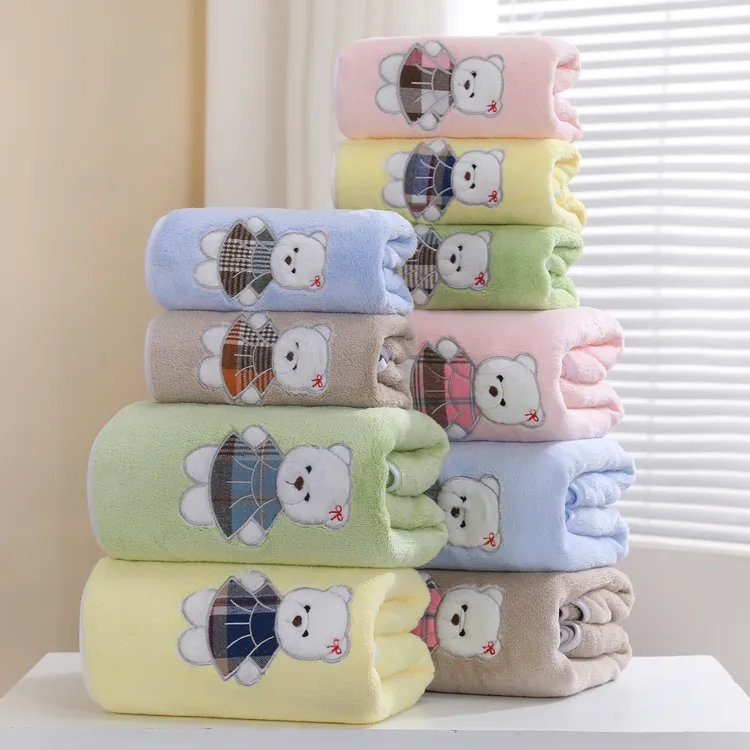 加厚毛巾柔软吸水 不掉毛一包到手五条
