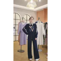 L679 气质休闲时尚套装女2025年秋冬优雅女装新款洋气显瘦减龄
