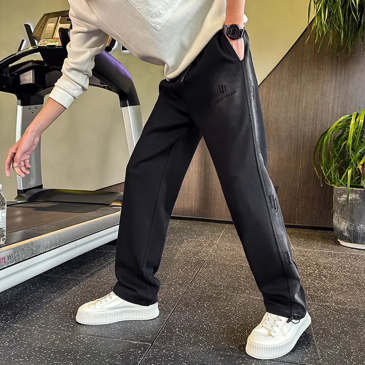 卫裤男士2025春季新款潮流帅气直筒休闲裤时尚百搭男款运动裤长裤