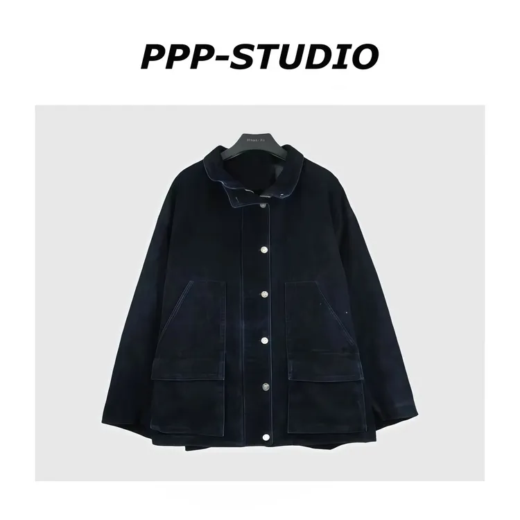 『PP-STUDIO』冬季新款时尚休闲简约宽松90白鸭绒羽绒服*20253557