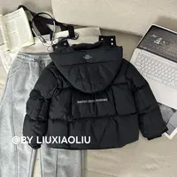 杭州六小六正版 BY LIUXIAOLIU冬季儿童连帽羽绒服汉服20292