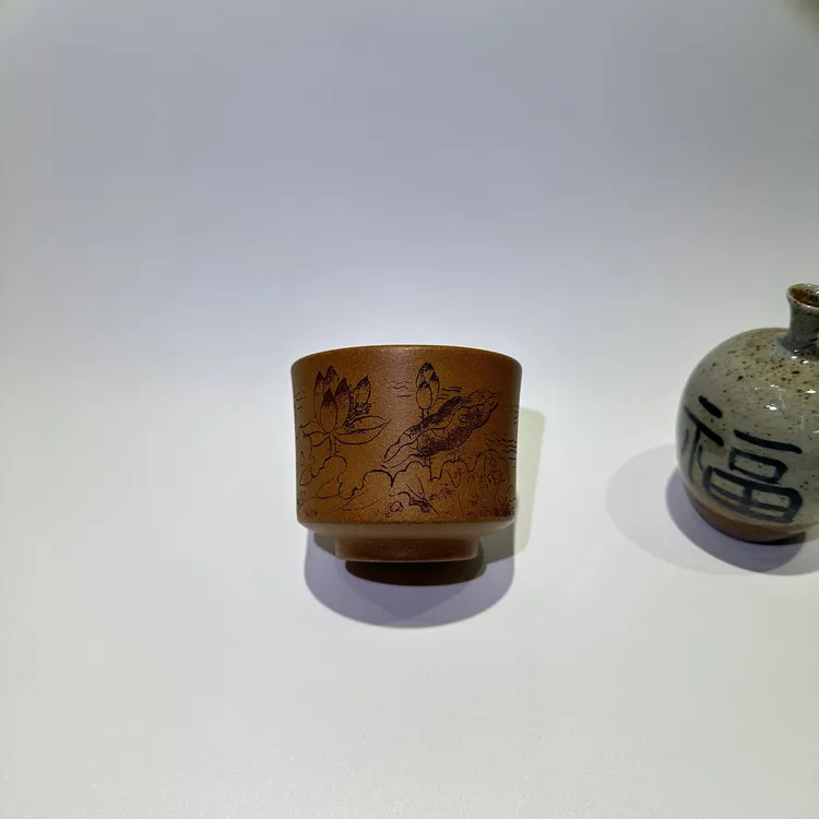 宜兴紫砂 茶壶主人杯