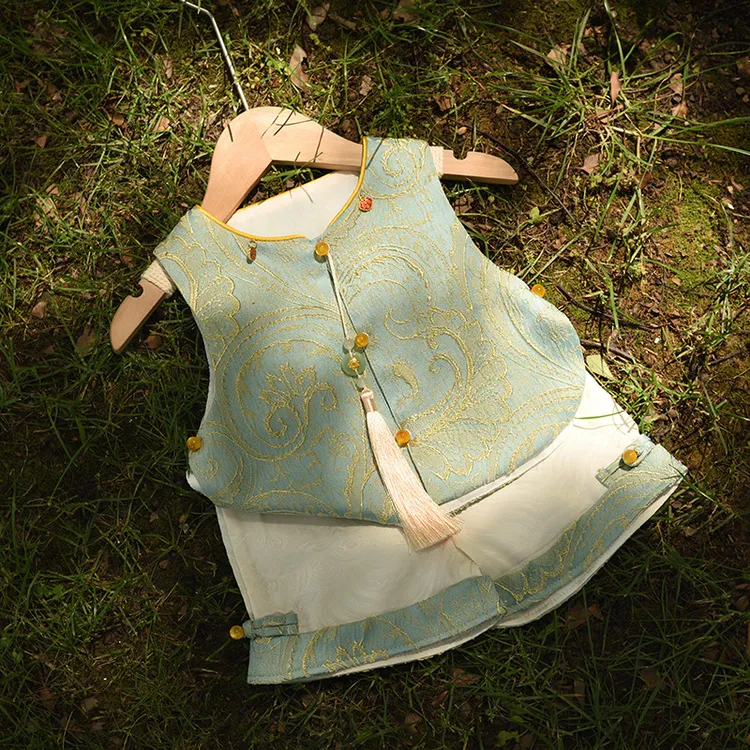 男童汉服新款唐装小少爷国风套装儿童装夏季宝宝周岁礼服