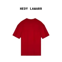 【何發财】基础质感 高支棉极简宽松纯色经典圆领T恤 T5325