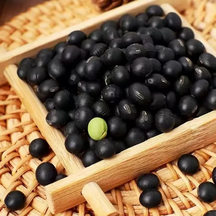 新货东北农家绿芯黑豆五谷杂粮可打豆浆发豆芽