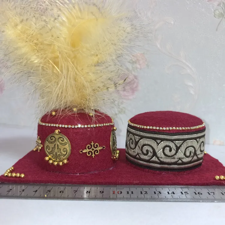 ＃哈萨克帽子摆件＃车载摆件＃民族风