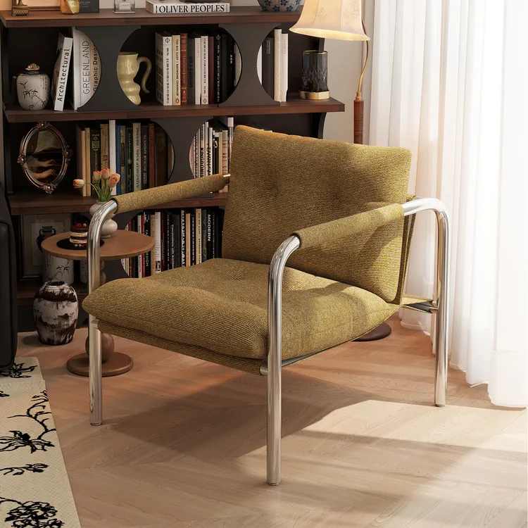 意式极简懒人沙发椅小户型设计师创意椅客厅阳台休闲椅懒人靠背椅