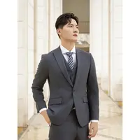 Lilanz/利郎西服三件套/九分裤时尚立体增加服装层次感 (24QXF05)