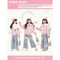 【现货】女童冬季2025新款洋气儿童加厚上衣汉服W5132