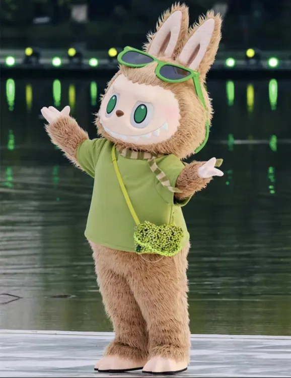 拉布布卡通人偶服装商城引流道具精灵兔子LABUBU玩偶服吉祥物