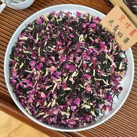 高山玫瑰暖姜红茶 头茬玫瑰花瓣 暖暖香水茶 降温必备