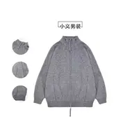777 秋季新款男士人字纹时尚韩系百搭开衫外套毛衣