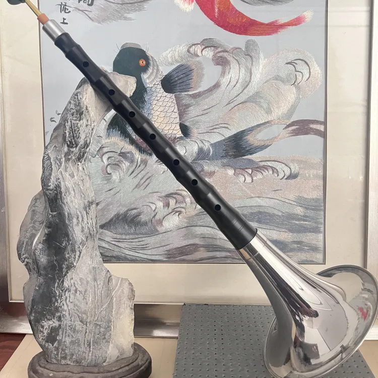 普及型黑檀木唢呐黑檀D调降B调唢呐适合民间乐队红白喜事初学者