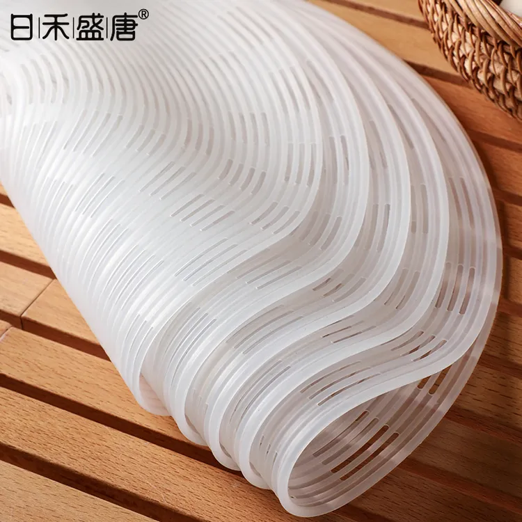 食品用硅胶蒸笼垫包子垫笼屉垫耐高温蒸馒头布加厚圆形不粘蒸锅垫