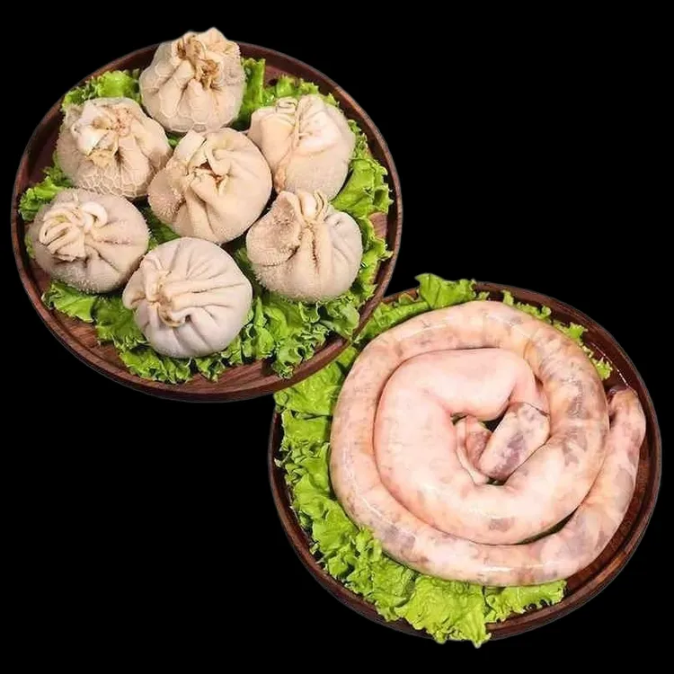 【顺丰冷链】3斤羊肚包肉+3斤羊肉肠手工制做美味肚包肉D