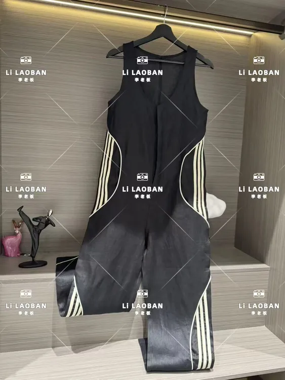 2025夏季侧织带连体100亚麻长裤