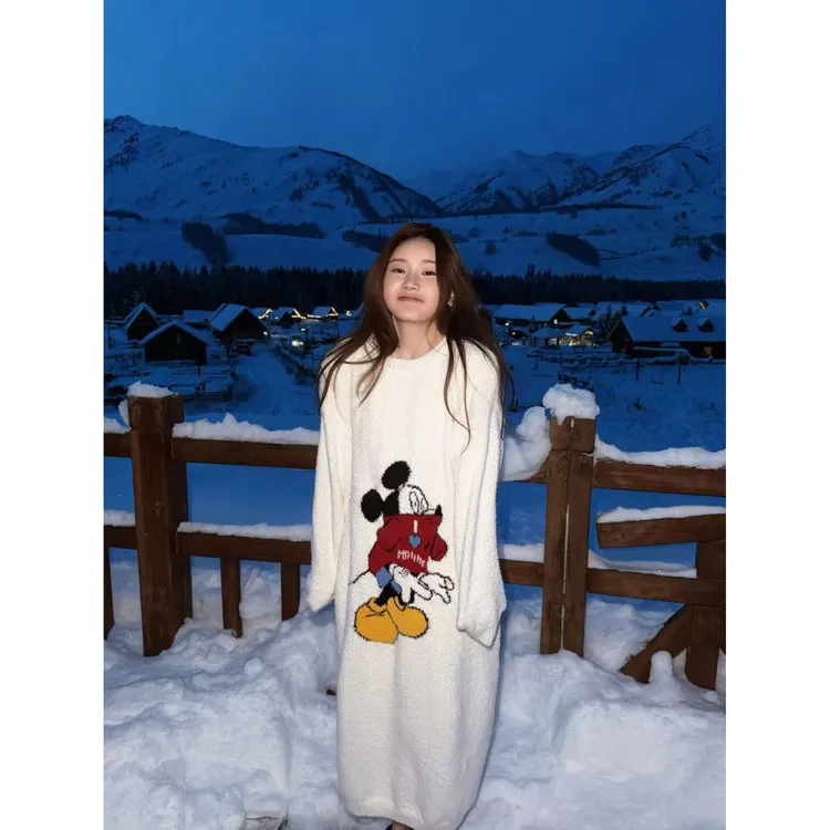 【CHUMINGMING】米奇针织连衣裙 LX25102