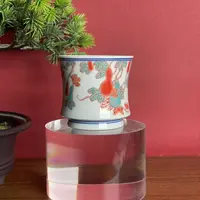 立勤堂 红绿彩葫芦杯 LQ414