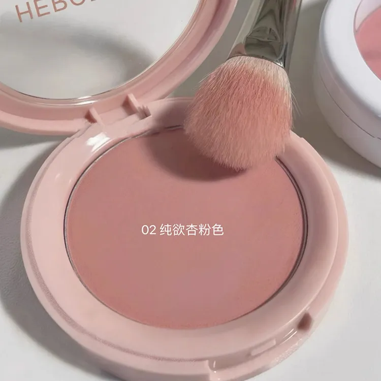 灰雾橡皮粉！收缩色腮红单色晒红女膨胀色腮紫低饱和2025新款爆款