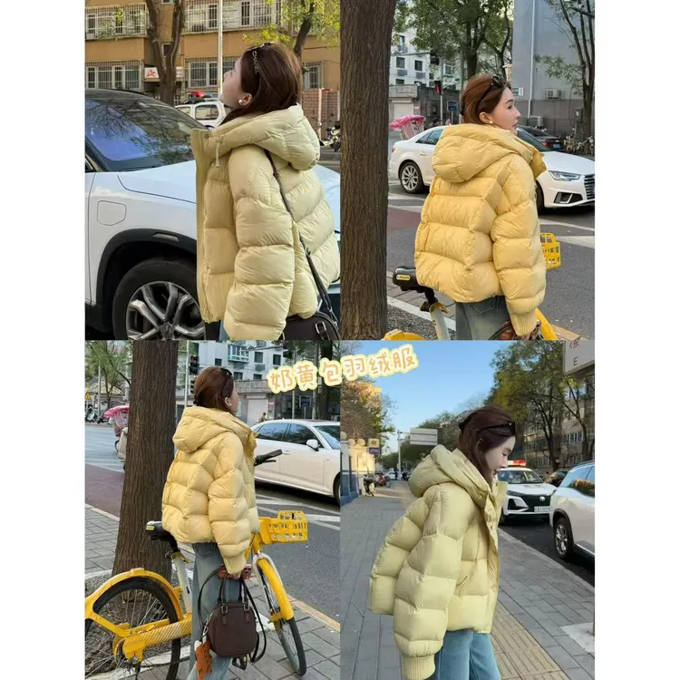 【有袖又瘦短款羽绒服】小允姐姐2025新款时尚小个子羽绒服【1124】