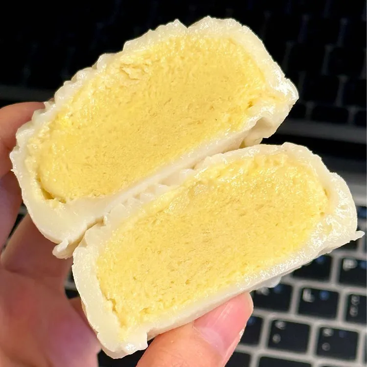 【糯叽叽】榴莲味雪媚娘爆独立装冷冻冰激凌口感糯叽叽糕点零食
