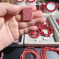 天然辰砂玉化无事牌