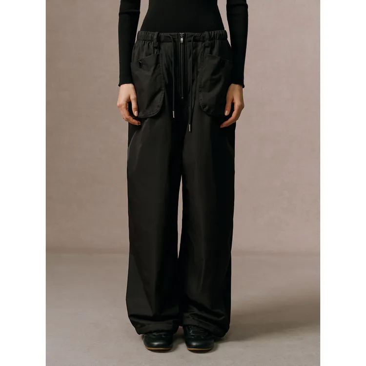 华吉言/HUAJIYAN【伞兵裤-棉裤款】立体大贴袋加厚休闲工装裤棉裤