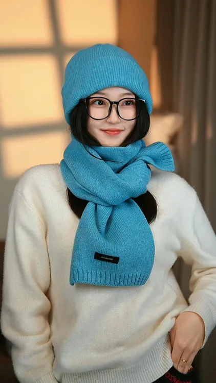 100%羊毛围巾时尚极简风厚款常规款纯色防风加厚保暖情侣纯色高级