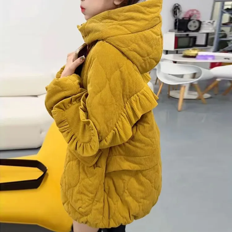 2025冬季新款高级感减龄复古百搭显瘦棉服棉衣小众加厚保暖外套