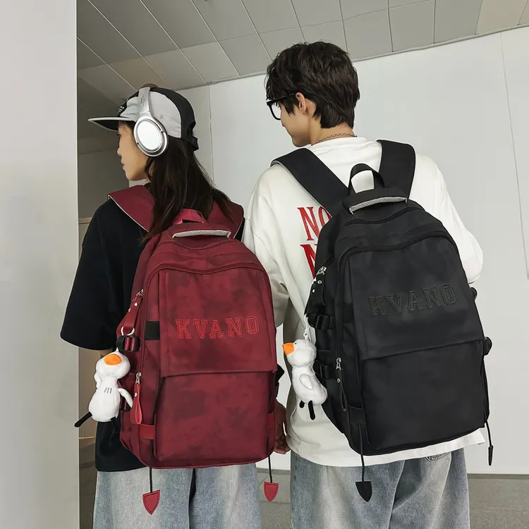 减负护脊书包男女生高中生大容量双肩包初中生大高护脊减负大容量