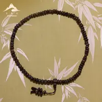 宝梵陀 沉香沉⽔奇楠⽜⾁粒双圈8448