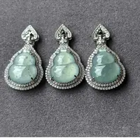 天然翡翠a货高货冰川蓝葫芦福禄到家（多样性发一个）