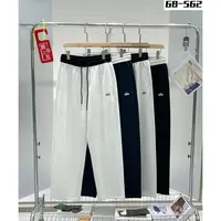 超薄夏季冰感休闲裤棉氨薄款透气凉感直筒裤宽松垂感裤子