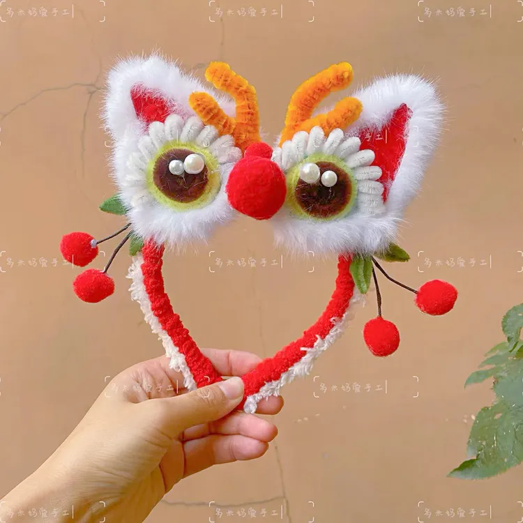 扭扭棒发箍diy材料包扭扭棒配饰饰品扭扭棒 手工材料包