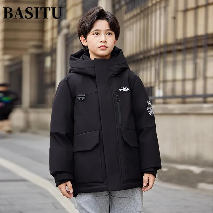 2025新款儿童棉服男童冬季童装加厚防寒女童儿童韩版卡通羽绒服