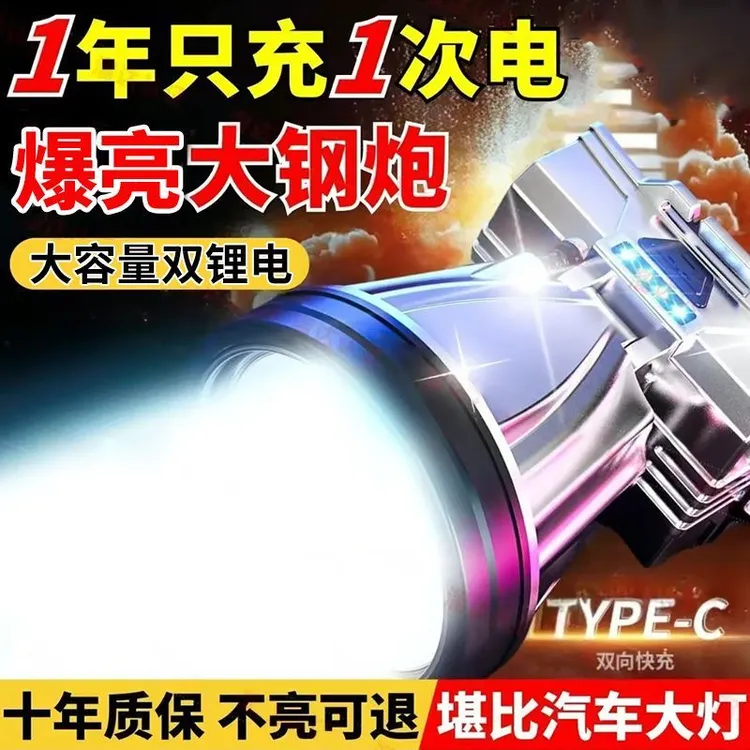 德国进口头灯戴式LED强光防水充电超亮露营矿灯户外钓鱼超强续航