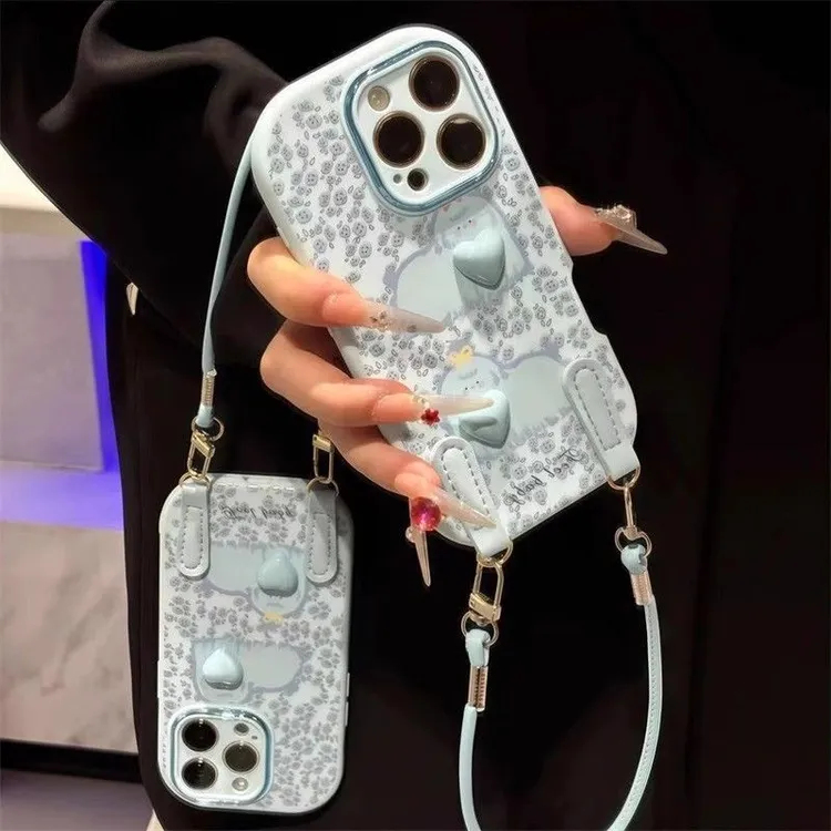 蓝翠花小狗适用苹果17air手机壳创意个性opporeno14高端小米15pro