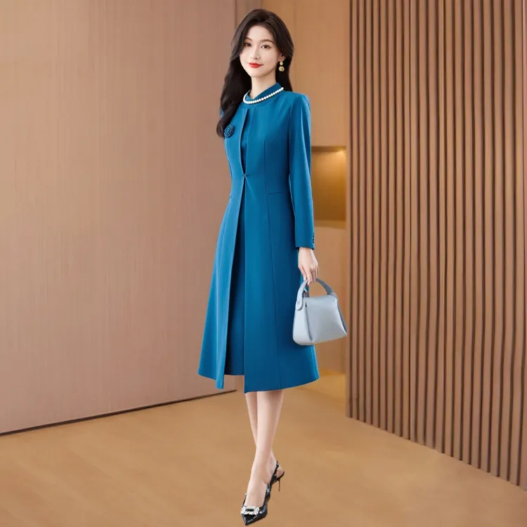 【尚缇歌】喜婆婆婚宴装连衣裙女2025新款高级感妈妈结婚礼服两件套