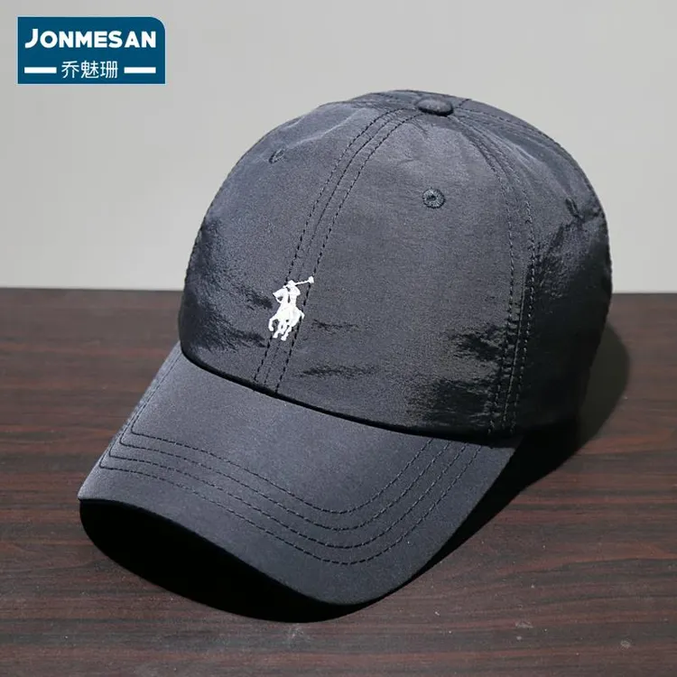 潮牌户外速干运动棒球帽男夏季透气防晒遮阳帽子百搭休闲鸭舌帽