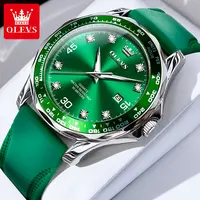 名表认证劳力土手表男时尚高档绿水鬼防水夜光石英表潮流商务腕表