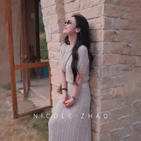 【贵姐NICOLE】设计师百搭经典时尚羊绒镂空上衣5NDT049